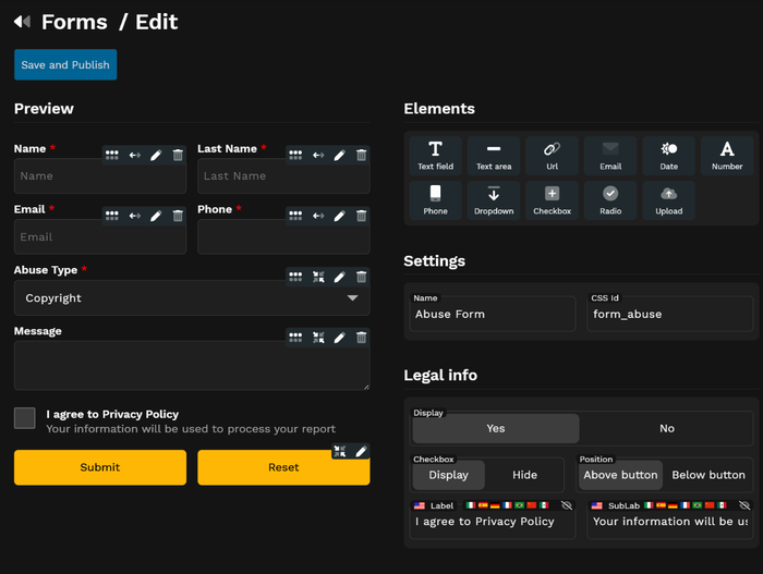 Editor demo